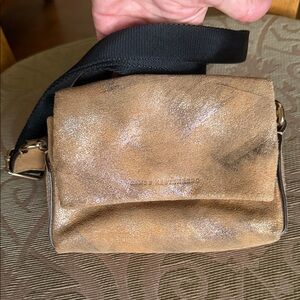 NWT Broadway Mini Crossbody Aimee Kestenberg in Gold Brush Metallic